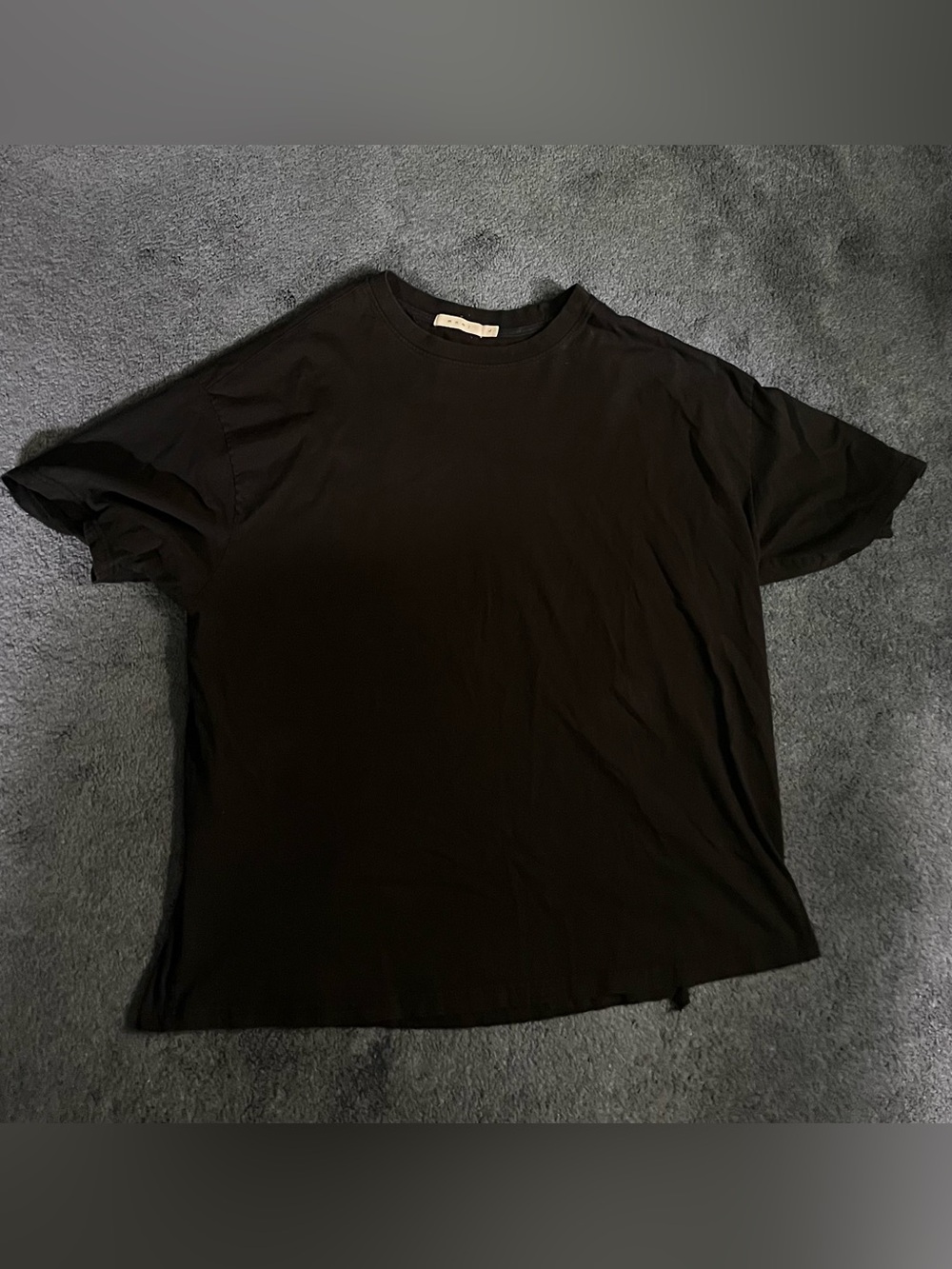 MNML Men's Black Crew Neck T-Shirt XL